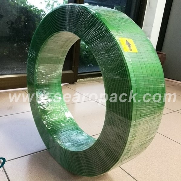 PET strapping roll without core